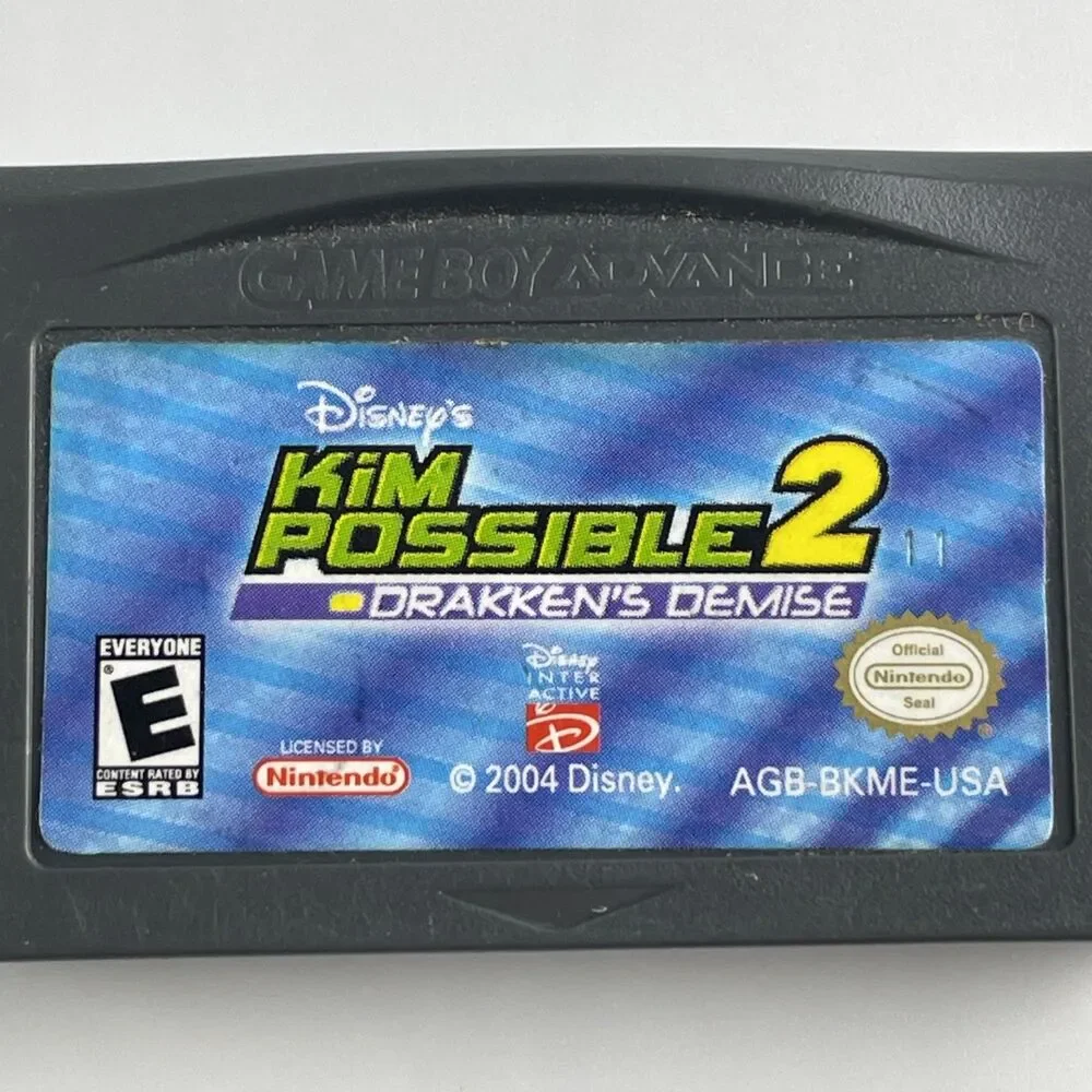 Kim Possible 2 Drakken's Demise (Nintendo Game Boy Advance, 2004) Cartridge Only